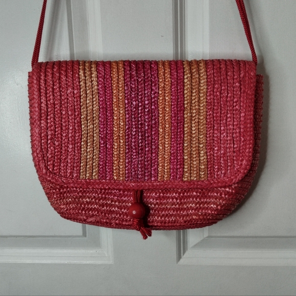 Vintage Genie Straw Crossbody Bag - Picture 5 of 8